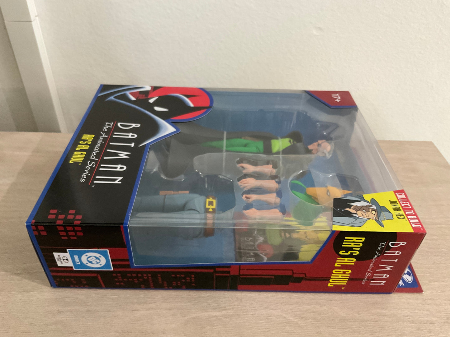 DC Direct Batman: The Animated Series 6" Ras Al Ghul – Wave 5 (Build-A Jonah Hex Piece)