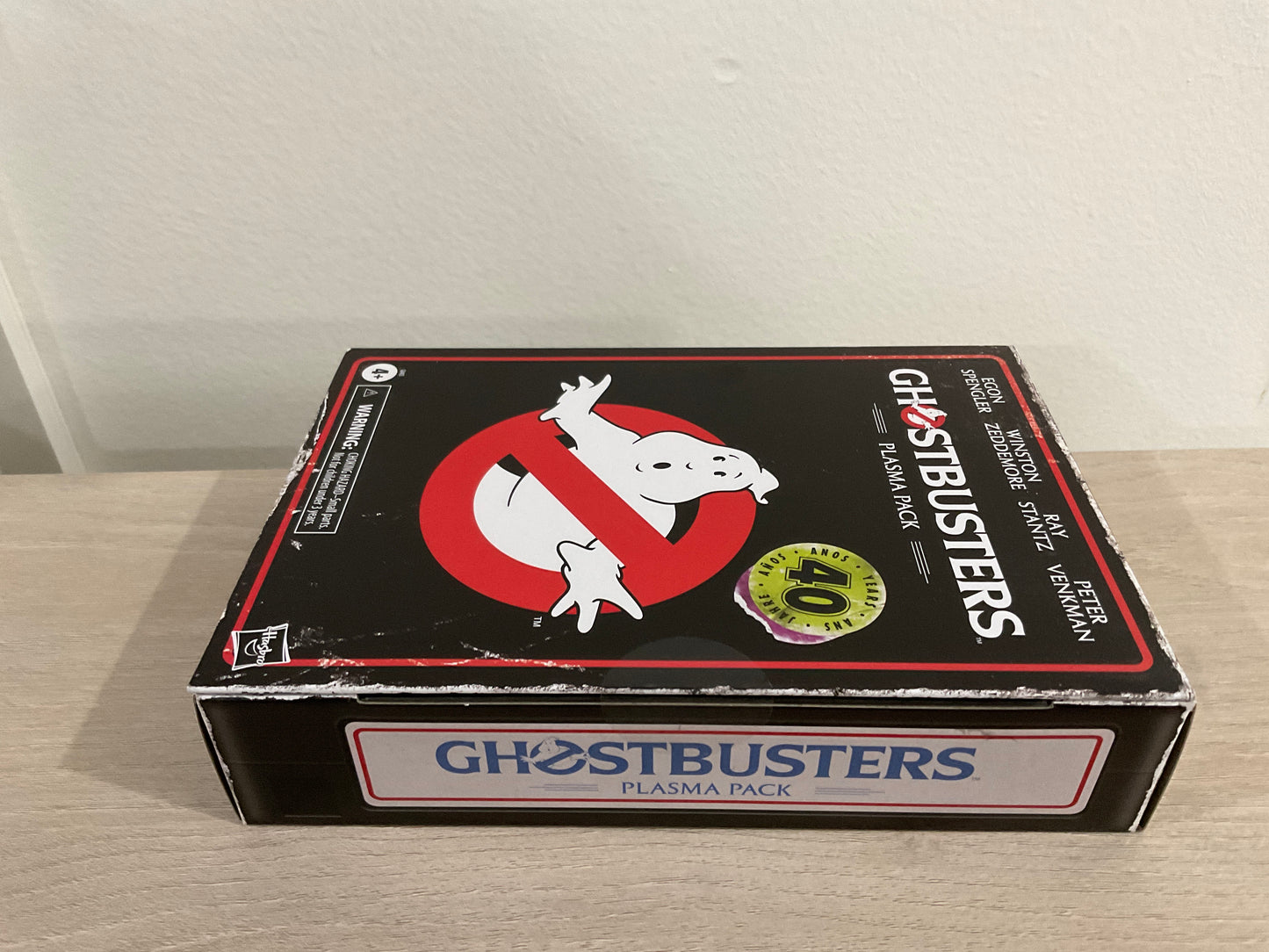 Ghostbusters Plasma Pack O-Ring Action Figure Set 40th Anniversary 3.75-In Hasbro