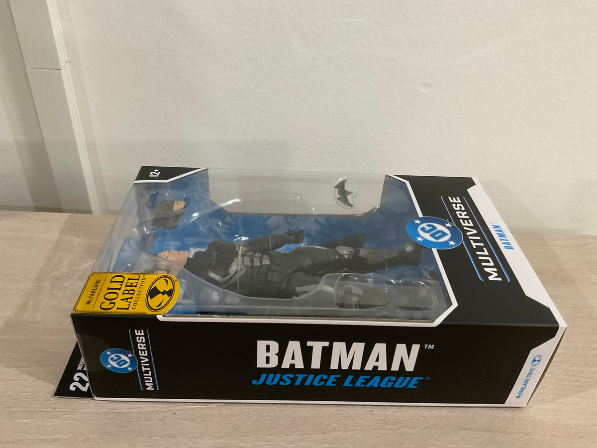 McFarlane DC Theatrical Batman (Justice League) Deluxe Gold Label 7" Action Figure