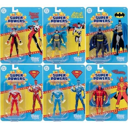 DC Super Powers Wave 15 4 1/2-Inch Scale Action Figure Case of 6