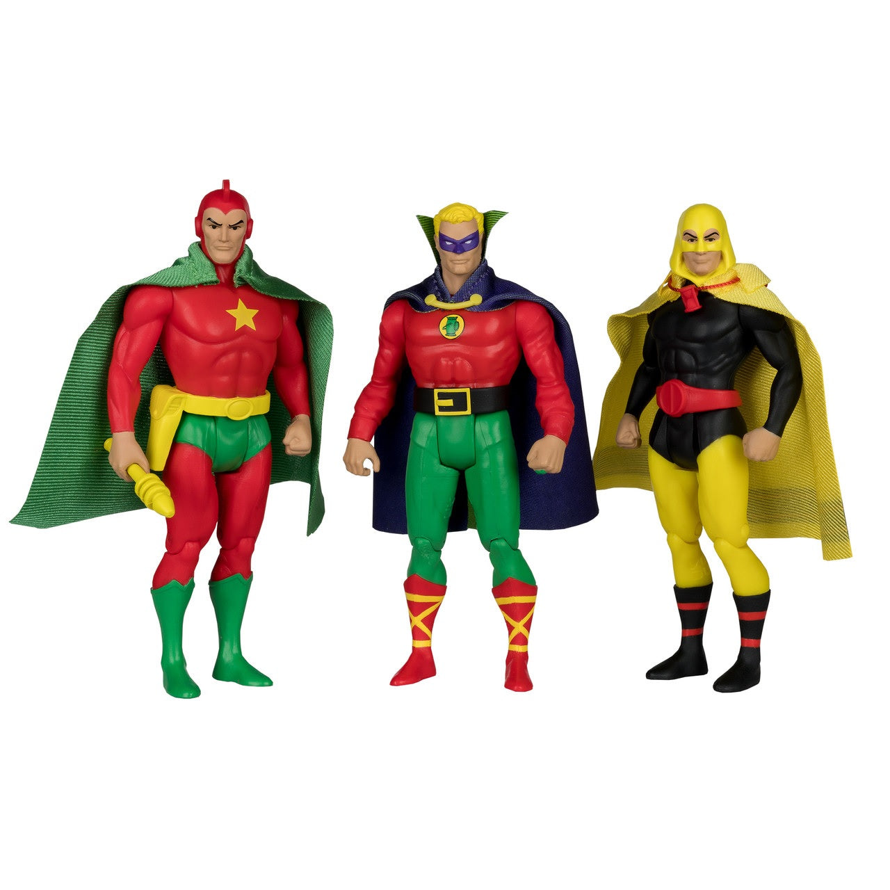 DC Super Powers Green Lantern, Hourman, and Starman 3-Pack 4.5" Figures