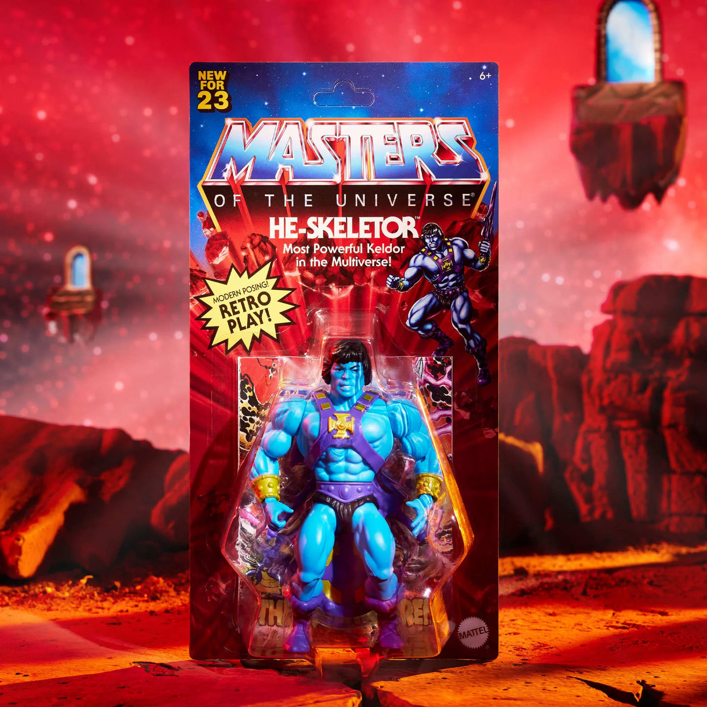 Masters of the Universe Origins He-Skeletor Exclusive Action Figure