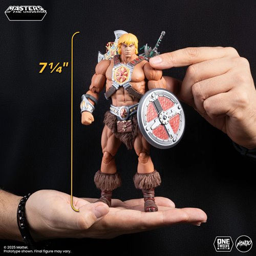 MOTU200X He-Man 1/12 Scale Action Figure by Mondo