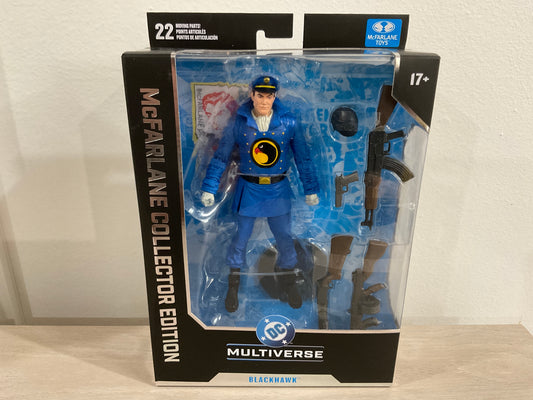 DC McFarlane Collector Edition Wave 13 #49 Blackhawk (DC Classics) 7″ Action Figure