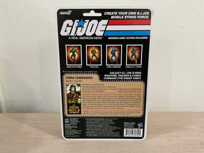 G.I. Joe ReAction+ Cobra Commander (Python Patrol) 3.75-Inch Action Figure – Super7 (1)