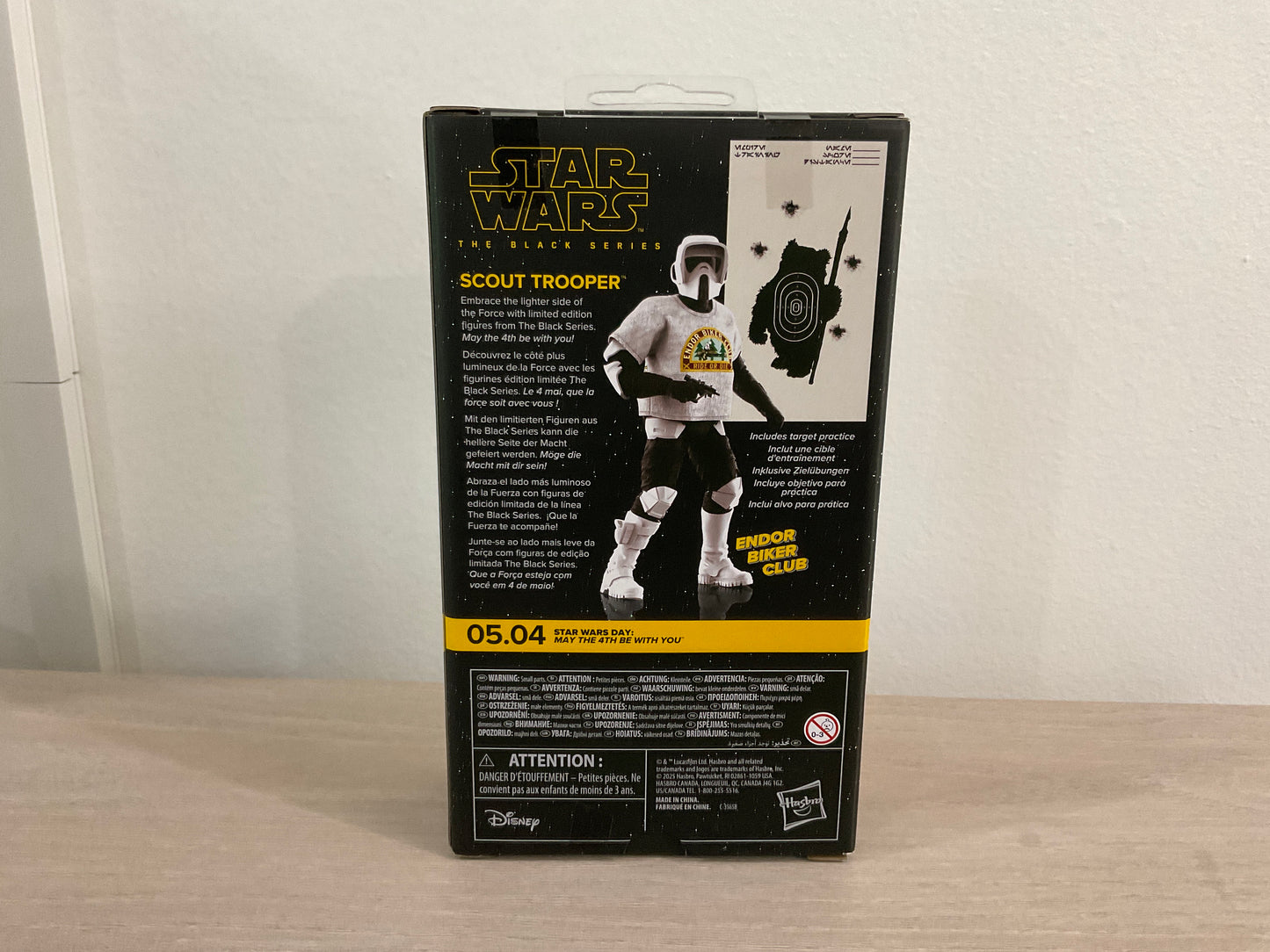 Star Wars The Black Series Scout Trooper May the 4th Be With You 6-Inch Action Figure