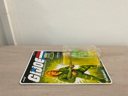 G.I. Joe Super7 ReAction+ Cover Girl (Glow Patrol - Green) 4" Action Figure