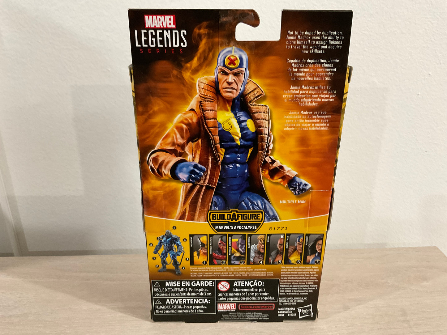 Marvel Legends X-Men Apocalypse Series Multiple Man Action Figure (Incomplete)