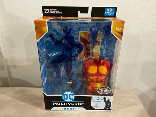 DC Multiverse The Flash (Justice League Task Force) Platinum Edition 7-Inch Action Figure with Darkseid BAF Piece