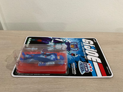 G.I. Joe Super7 ReAction+ Serpentor (Glow Patrol - Blue) 4" Action Figure
