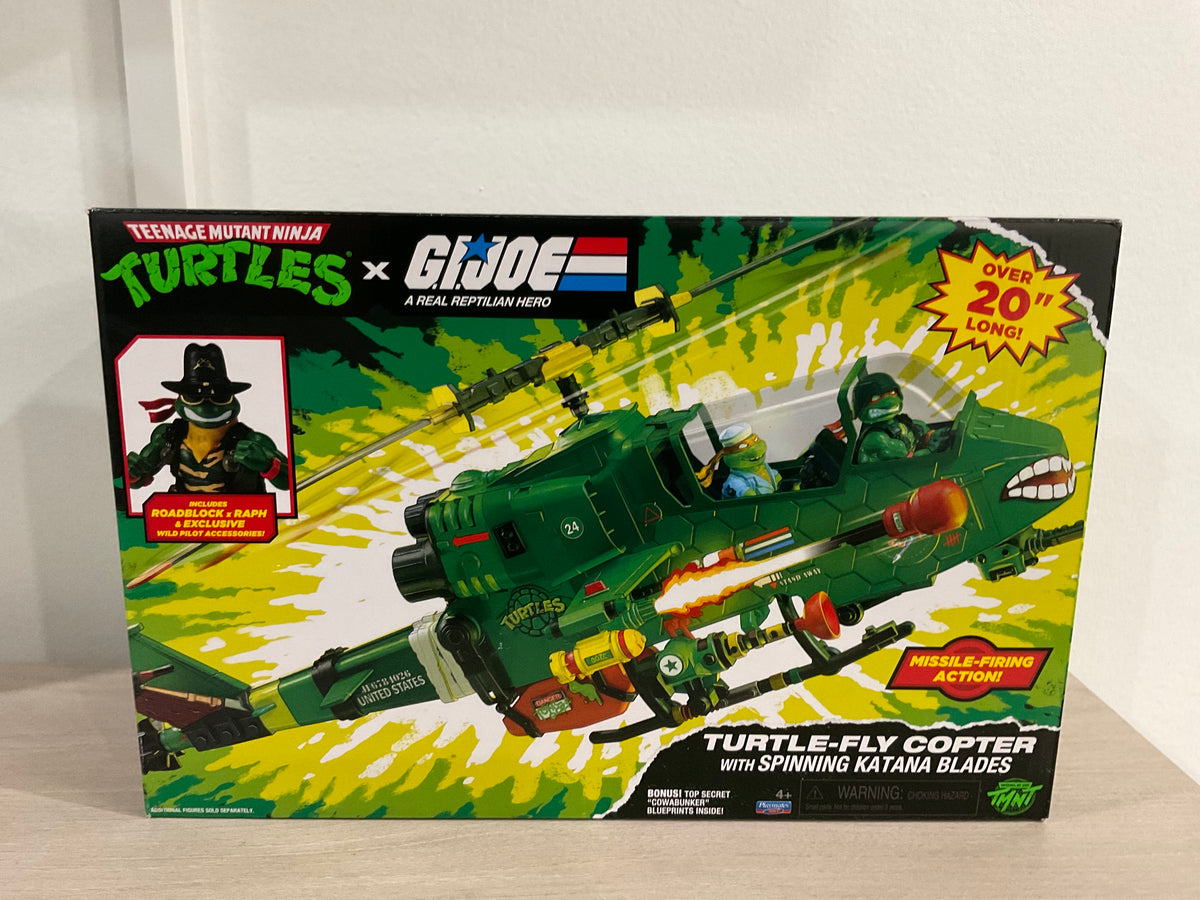 Teenage Mutant Ninja Turtles x G.I. Joe Turtle-Fly Copter