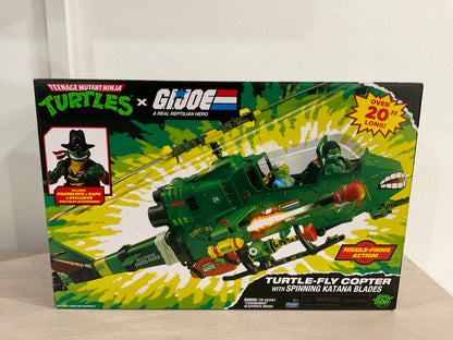 Teenage Mutant Ninja Turtles x G.I. Joe Turtle-Fly Copter