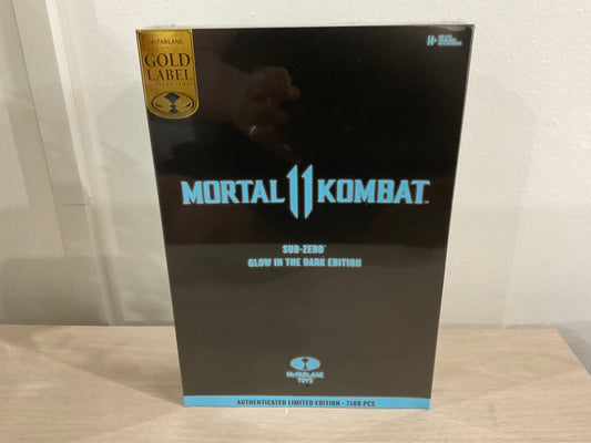 Mortal Kombat – Sub-Zero Glow In The Dark Edition Gold Label 7" Figure