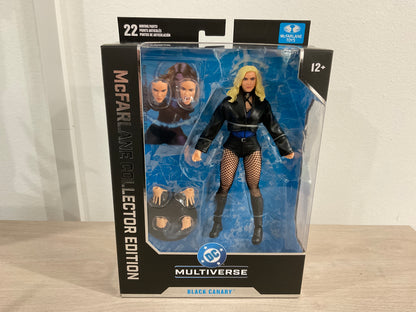 McFarlane DC Multiverse Black Canary (DC Rebirth #54) Collector Edition Wave 14 7-Inch Figure