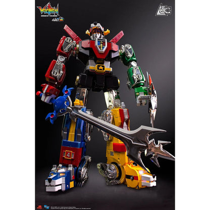 Toynami Voltron 40th Anniversary Gift Set Light-Up Sound Base Deluxe Collectible