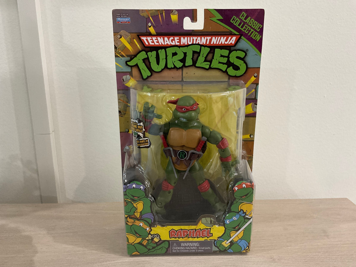 Teenage Mutant Ninja Turtles Classic Collection Original Series Raphael 6" Action Figure – Playmates Toys