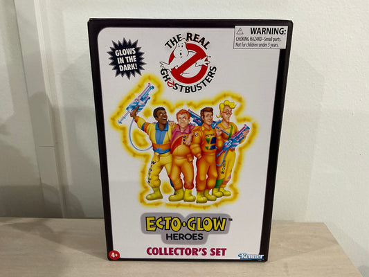Ghostbusters Kenner Classics Ecto‑Glow Heroes Collector’s Set (4‑Pack)
