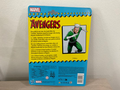 Marvel Legends Series Quicksilver, Retro Marvel Comics Collectible Action Figure
