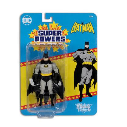 DC Super Powers Wave 9 Batman Black and Gray 4.5-Inch Scale Action Figure