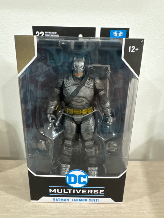 DC Multiverse Wave 20 Batman Armored Suit Batman v Superman: Dawn of Justice 7-Inch Scale Action Figure