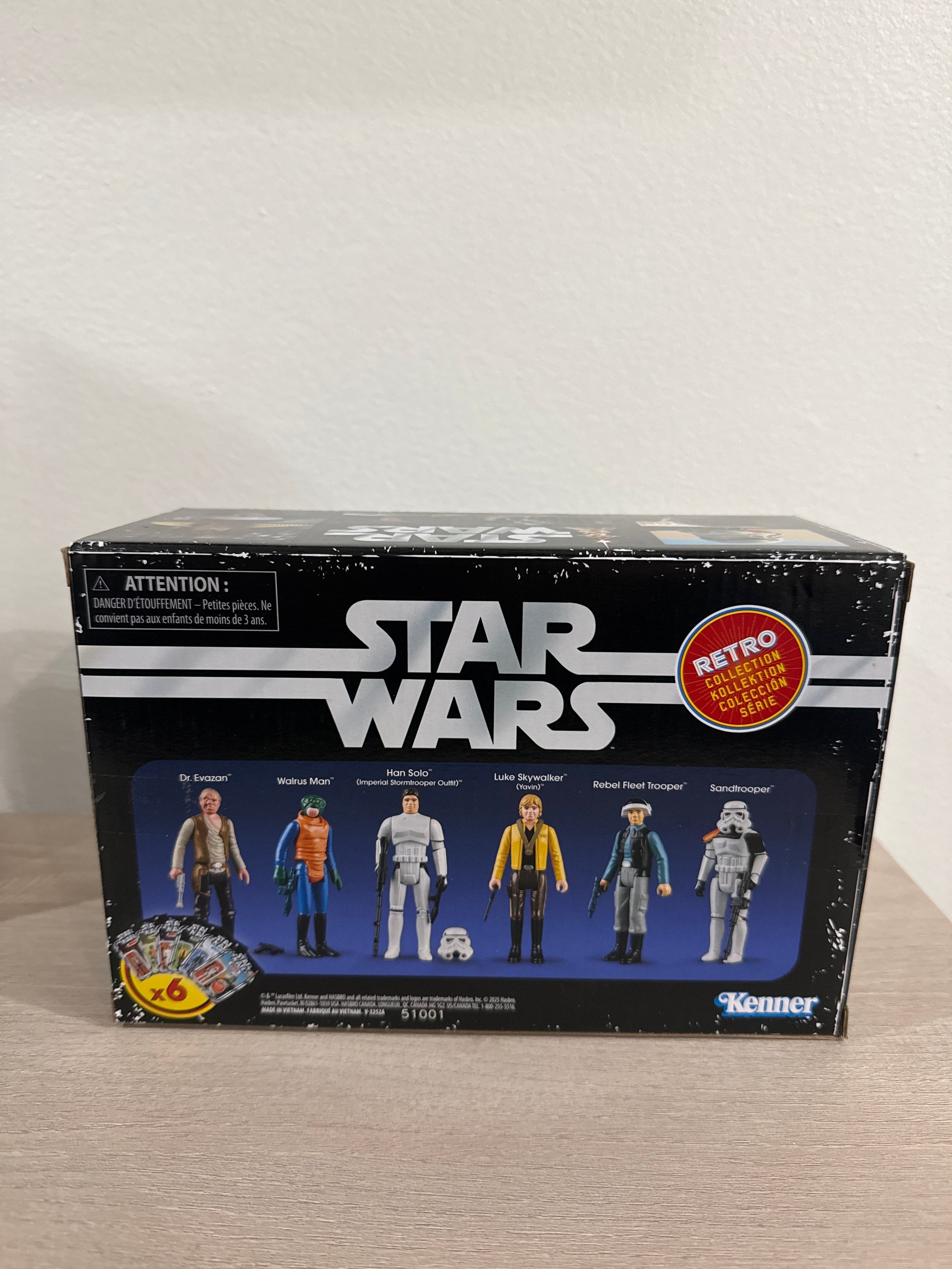Star Wars Retro A New Hope 6-Pack Vintage Collection Multipack