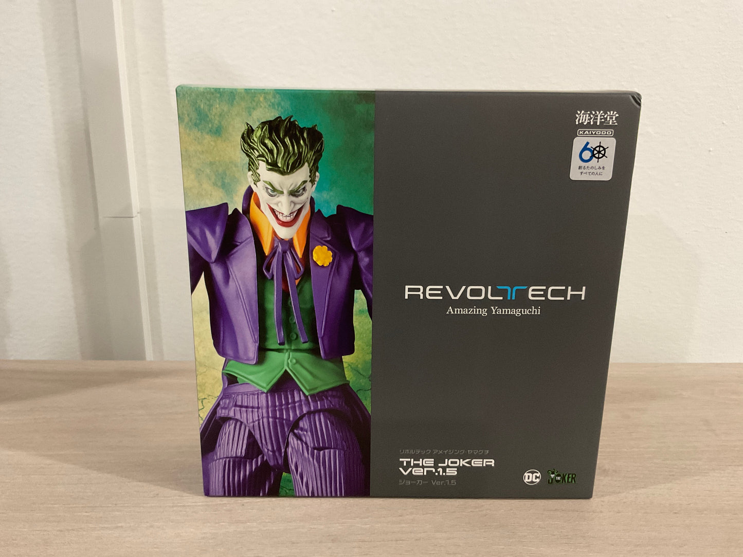 Kaiyodo DC Heroes Joker Ver. 1.5 Revoltech Amazing Yamaguchi Action Figure