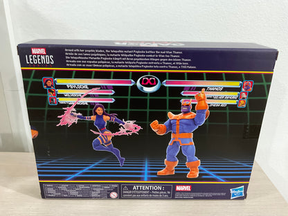 Marvel Legends Series Gamerverse Psylocke vs. Thanos 2-Pack – 6-Inch Action Figures