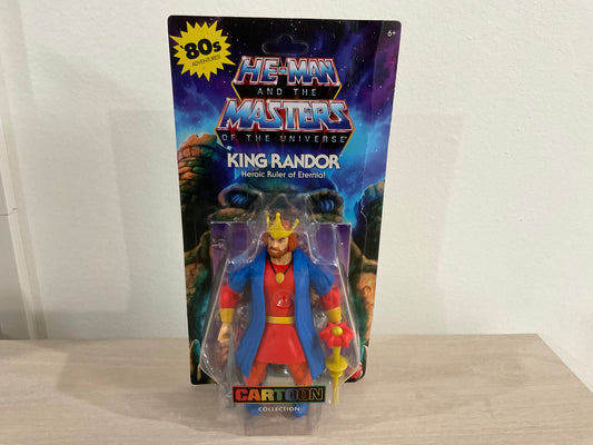 Masters of the Universe Origins King Randor Cartoon Collection 5.5-Inch Figure Mattel - Substandard Card 4