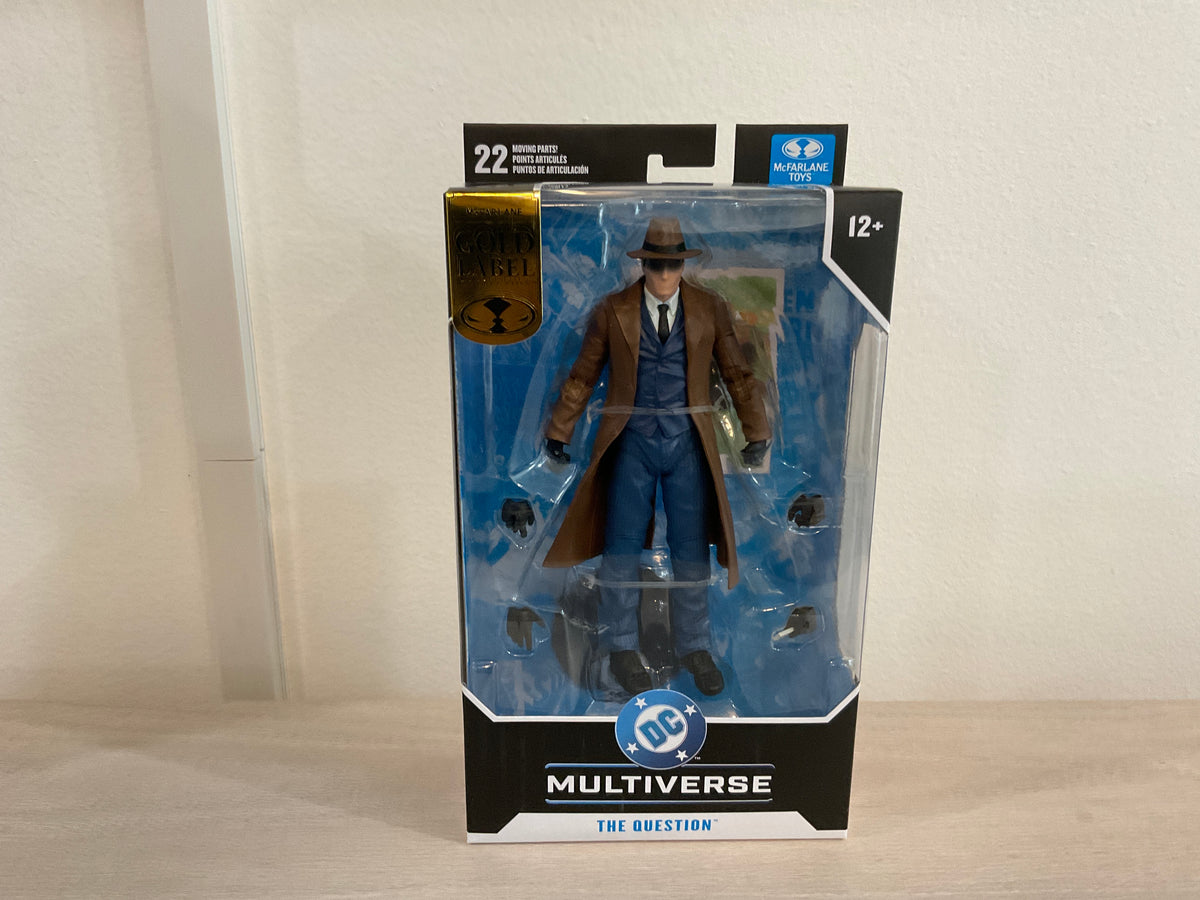 DC Multiverse The Question DC Classics Gold Label SDCC 2026 Exclusive 7-Inch Action Figure