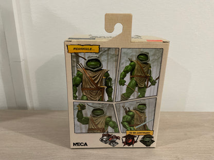 NECA Teenage Mutant Ninja Turtles Mirage Comics Hunter Leonardo 7-Inch Scale Action Figure