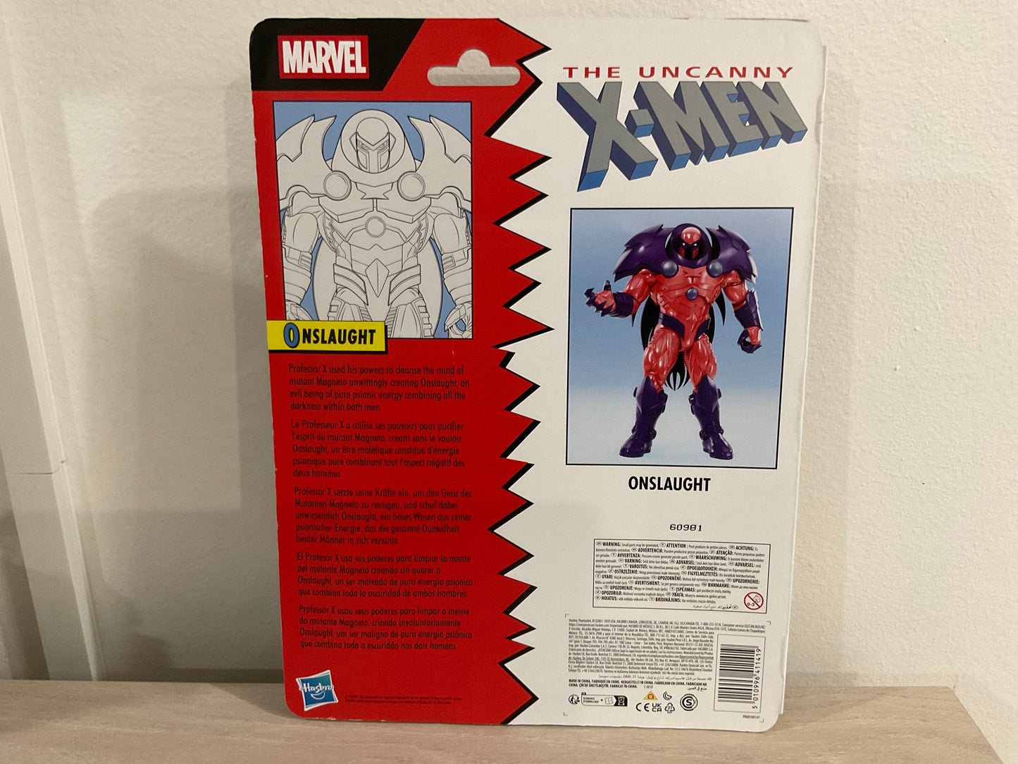 Marvel Legends X-Men: Retro Collection Onslaught (Retro) 8-Inch Action Figure