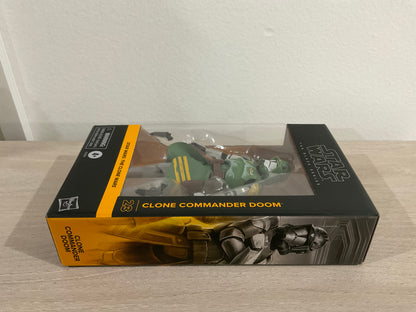 Star Wars The Black Series Clone Commander Doom – The Clone Wars 6-Inch Action Figure