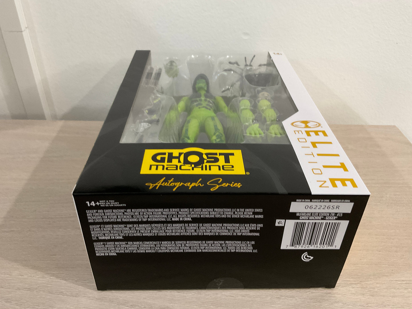 Geiger Ghost Machine McFarlane Elite Edition #15 7-Inch Deluxe Action Figure