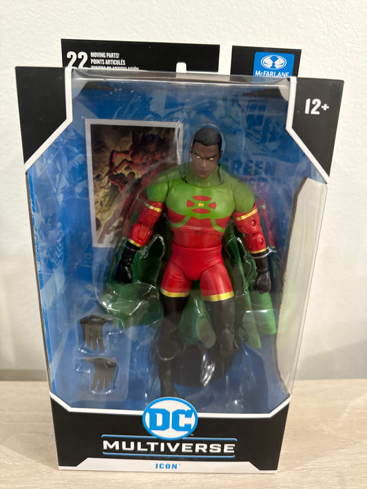 DC Multiverse – Icon (from Icon and Rocket: Milestone) 7" Action Figure