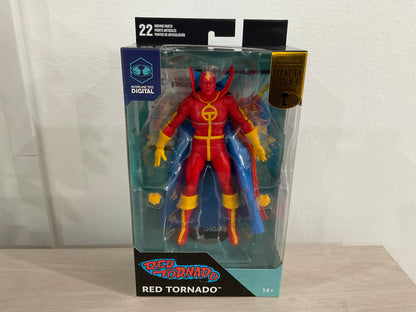 Red Tornado (DC: The Bronze Age) 7-Inch Action Figure with McFarlane Toys Digital Collectible