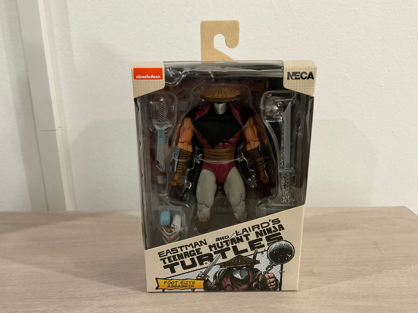 NECA Teenage Mutant Ninja Turtles Mirage Comics Foot Assassin Classic Colors 7-Inch Action Figure