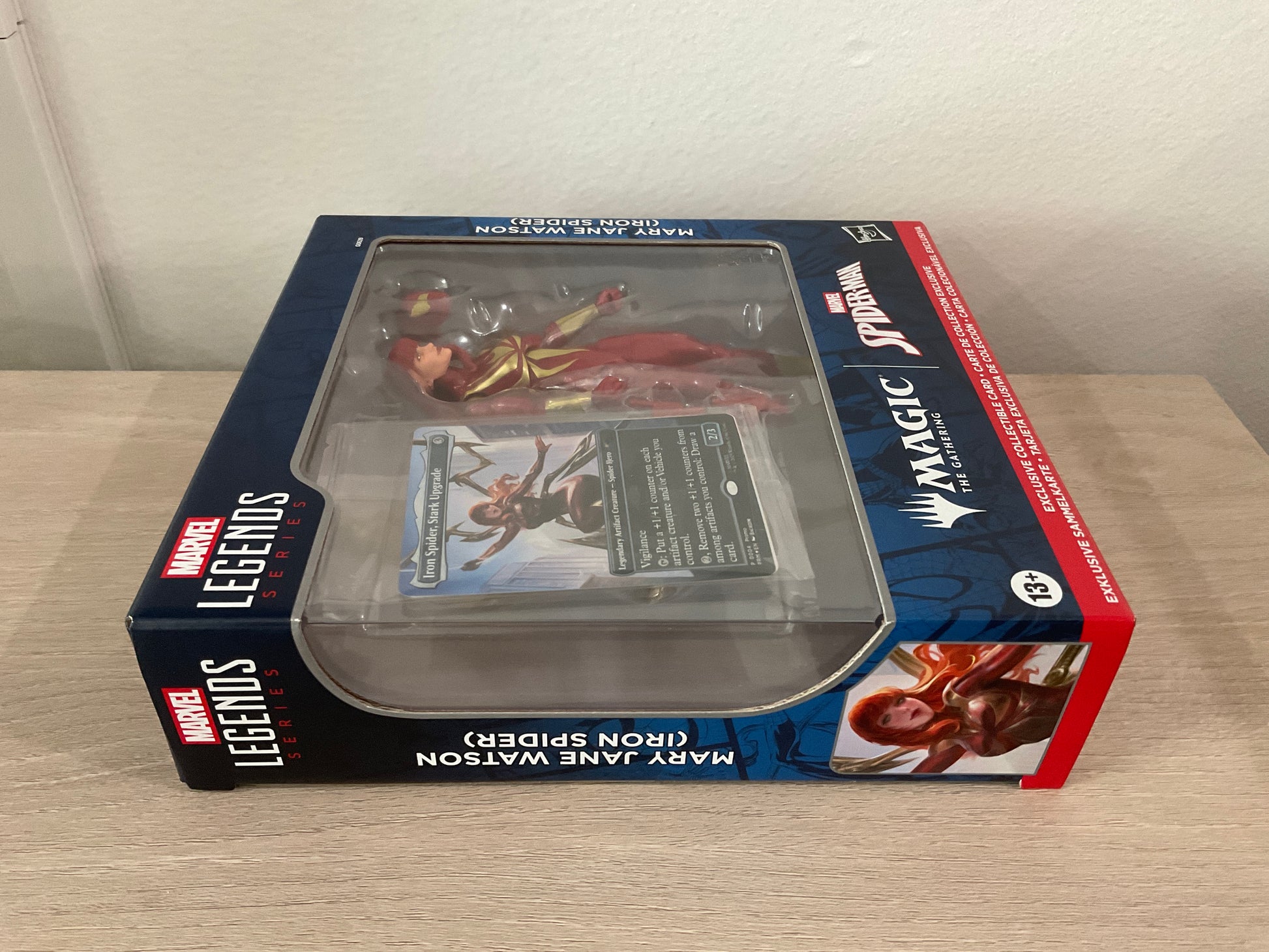 mary jane mtg card Marvel Legends x Magic: The Gathering Mary Jane Watson (Iron Spider) Action Figure