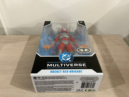 DC Multiverse Wave 25 Rocket Red Brigade (Justice League: Generation Lost) Platinum Chase 7″ Action Figure