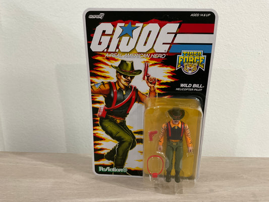 G.I. Joe ReAction+ Wild Bill (Tiger Force) 3.75-Inch Action Figure