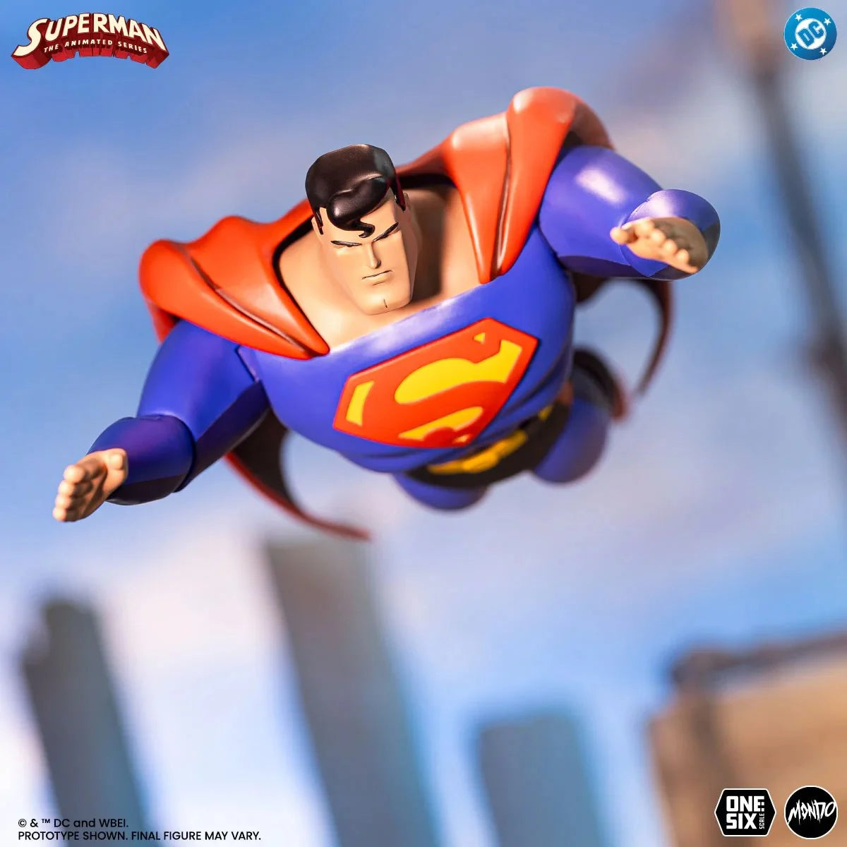 Mondo Superman: The Animated Series Superman 1:6 Scale Action Figure