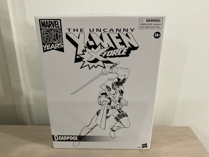 X-Men X-Force Retro Marvel Legends 6-Inch Deadpool Action Figure - Exclusive