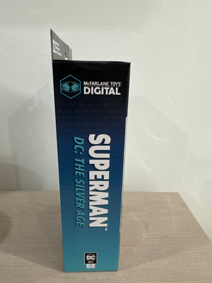 DC Direct Superman (The Silver Age) 7-Inch Action Figure with Digital Collectible