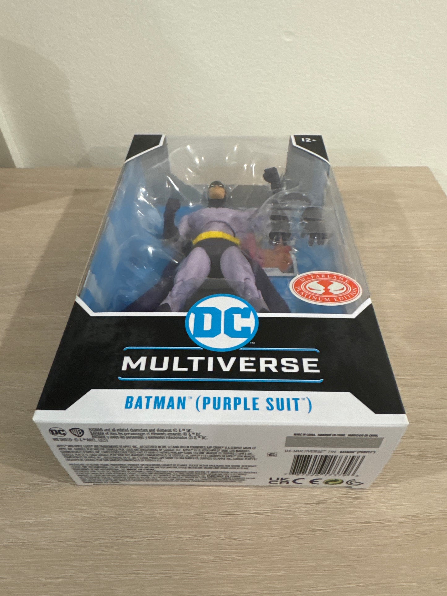 Batman – Purple Suit (Detective Comics #241) DC Multiverse Red Platinum Edition 7-Inch Action Figure
