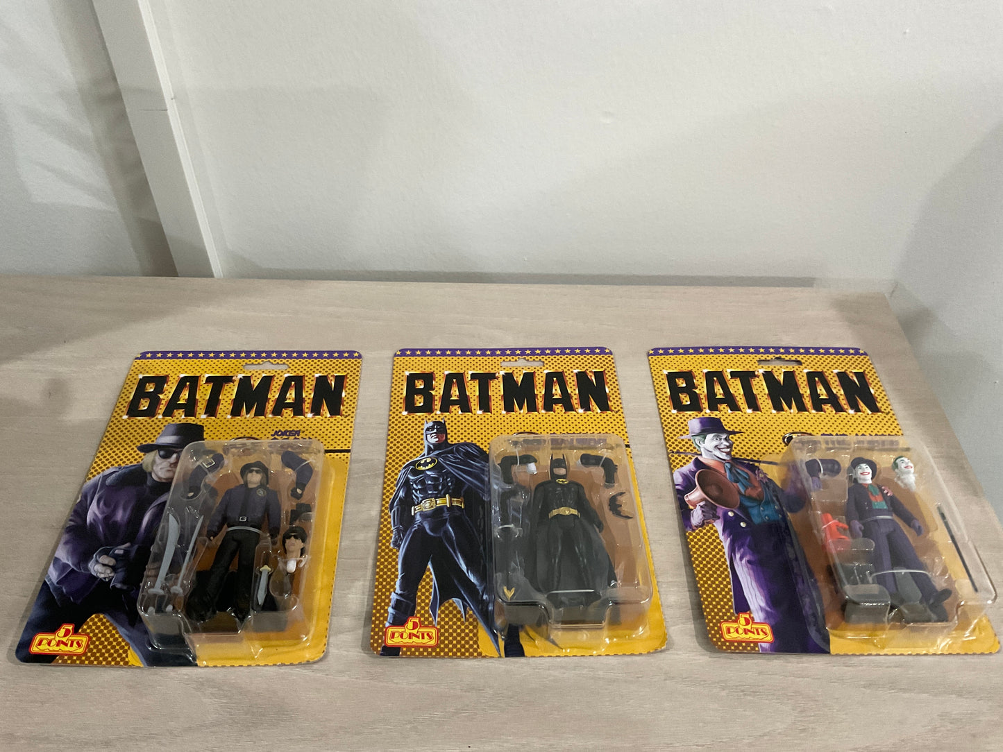Mezco Batman (1989) 5 Points Figure Collection Set of 3