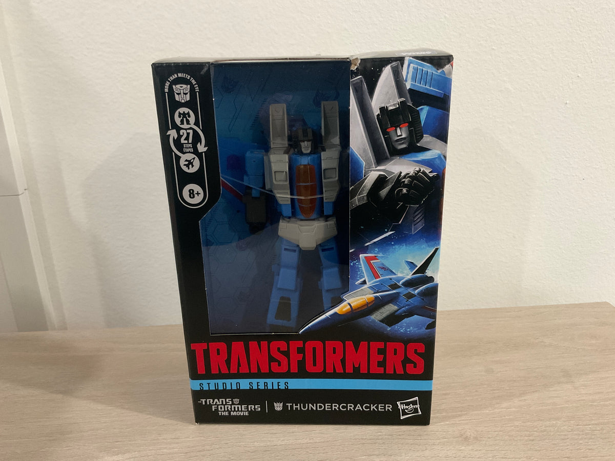 Transformers Studio Series The Transformers: The Movie Voyager Class Thundercracker 6.5″ Action Figure - Substandard Box