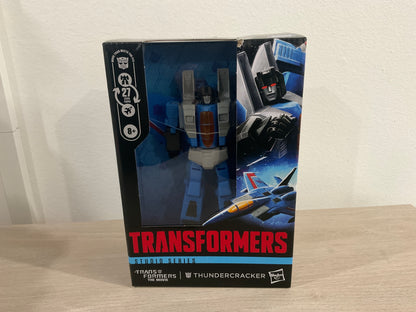 Transformers Studio Series The Transformers: The Movie Voyager Class Thundercracker 6.5″ Action Figure - Substandard Box