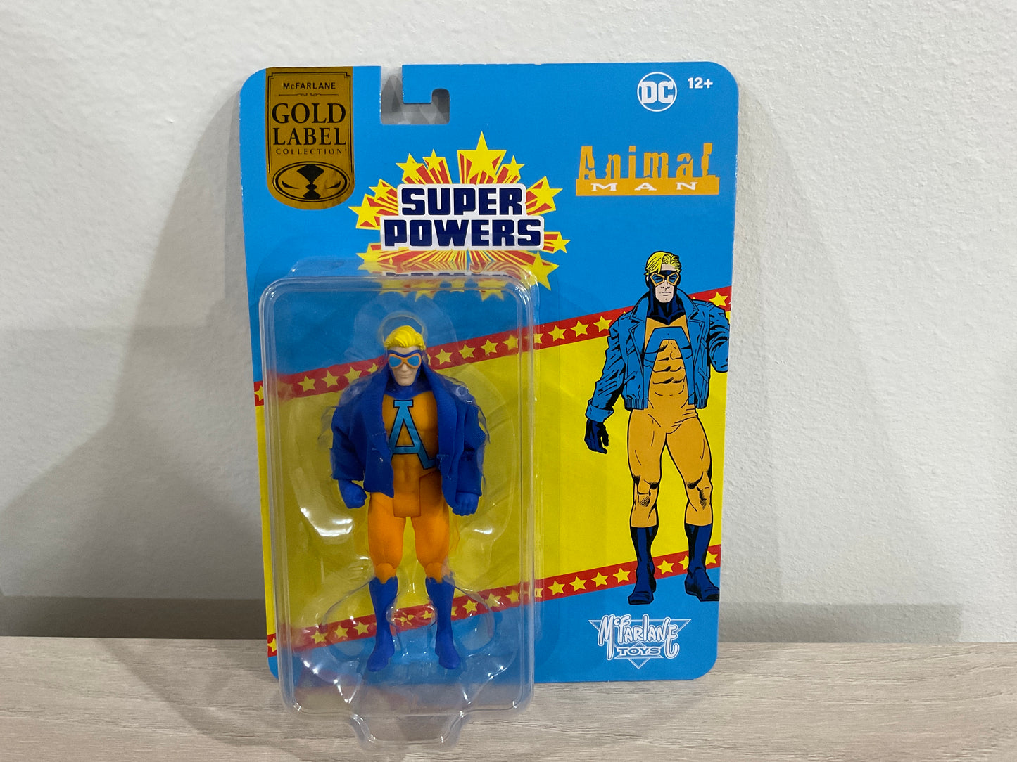 Animal Man (DC Super Powers) 4.5″ Gold Label Figure – Exclusive Substandard Card 2