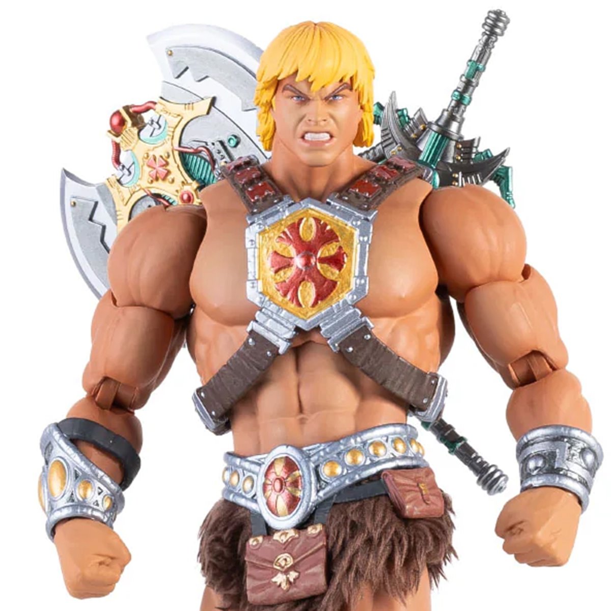 MOTU200X He-Man 1/12 Scale Action Figure by Mondo