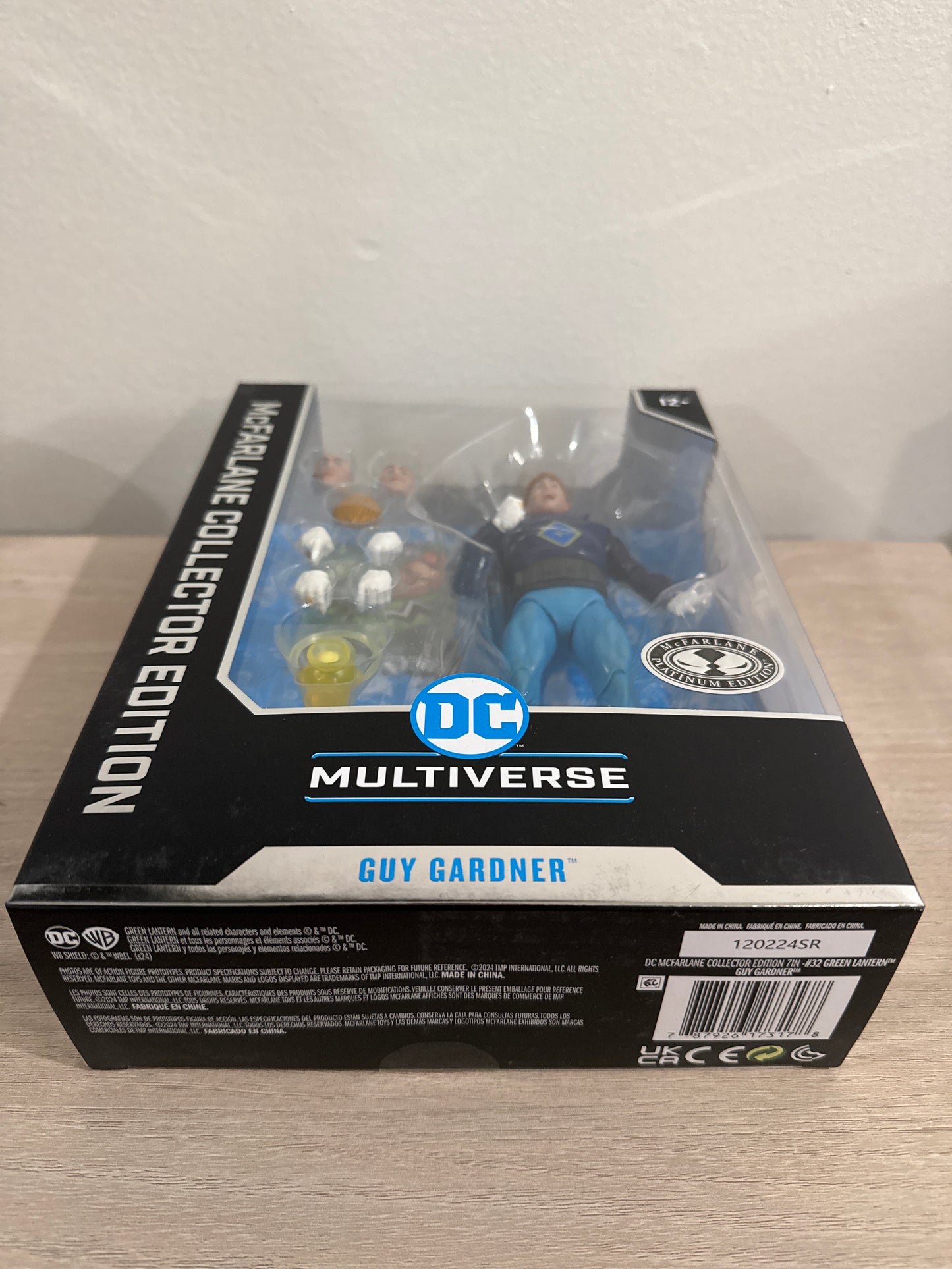 DC Multiverse Guy Gardner (Green Lantern Corps) Platinum Edition 7-Inch Action Figure - Chase