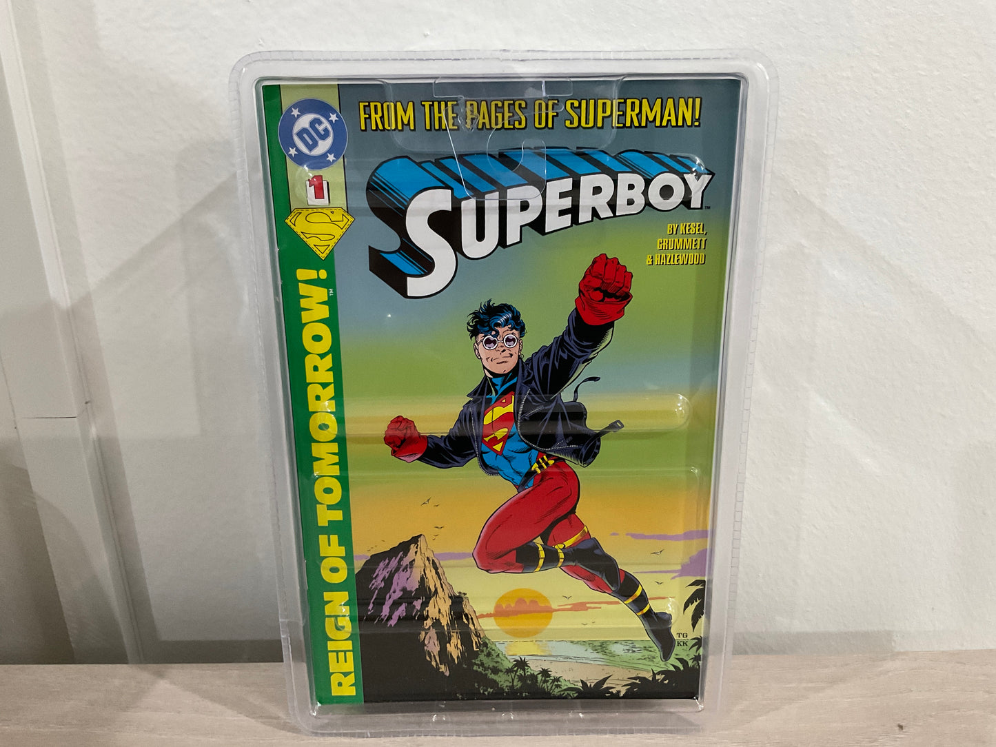 Superboy (Superboy #1) 7″ Figure — DC Page Punchers w/ Comic
